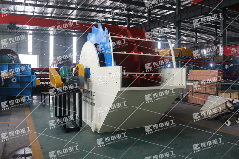 噴淋式輪斗洗砂機